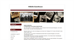 Desktop Screenshot of hillbillie-guesthouse.com